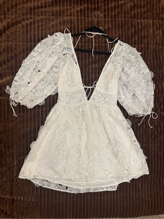 For Love And Lemons Dresses & Skirts - For Love & Lemons White Lace Leighton Dress